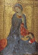 Simone Martini Virgin Annunciate oil painting artist